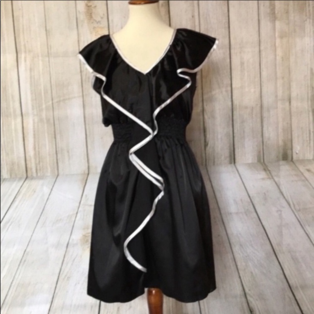 Ruffle Front Dress